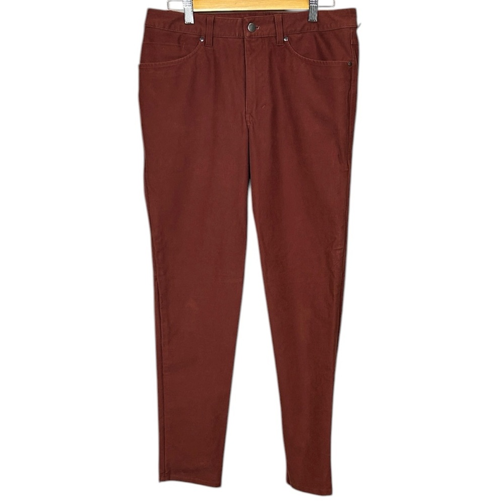 Lululemon Men’s ABC Skinny Fit Pant Size‎ 32 Performance Chino Rust Brown